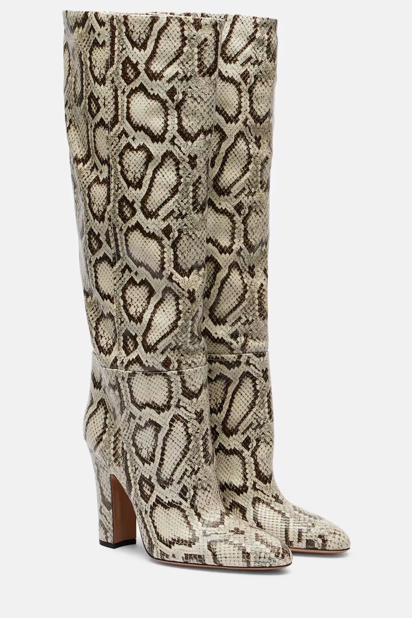 Paris Texas Lavinia 100 leather knee-high boots