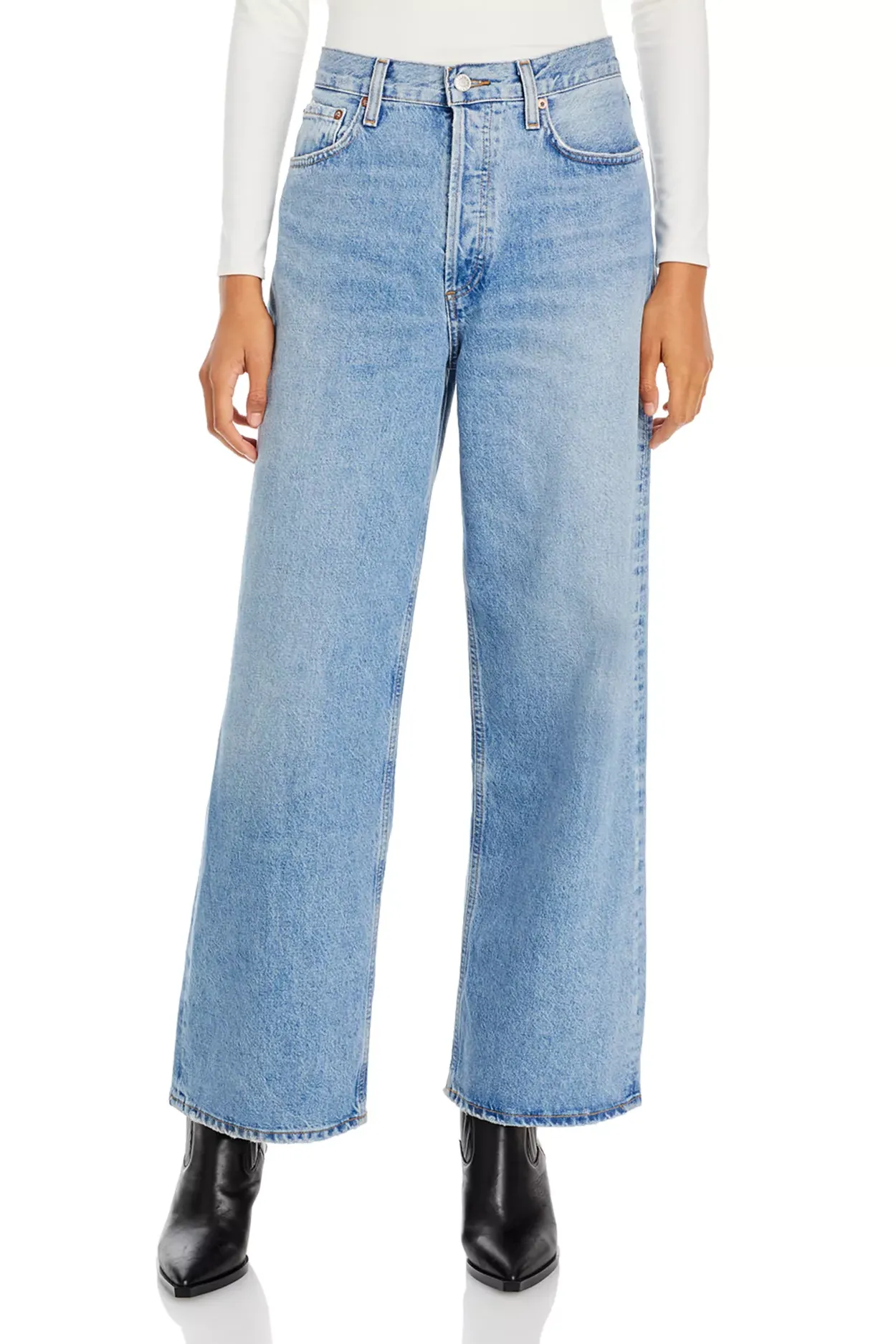 Low Slung Baggy Jeans in Libertine