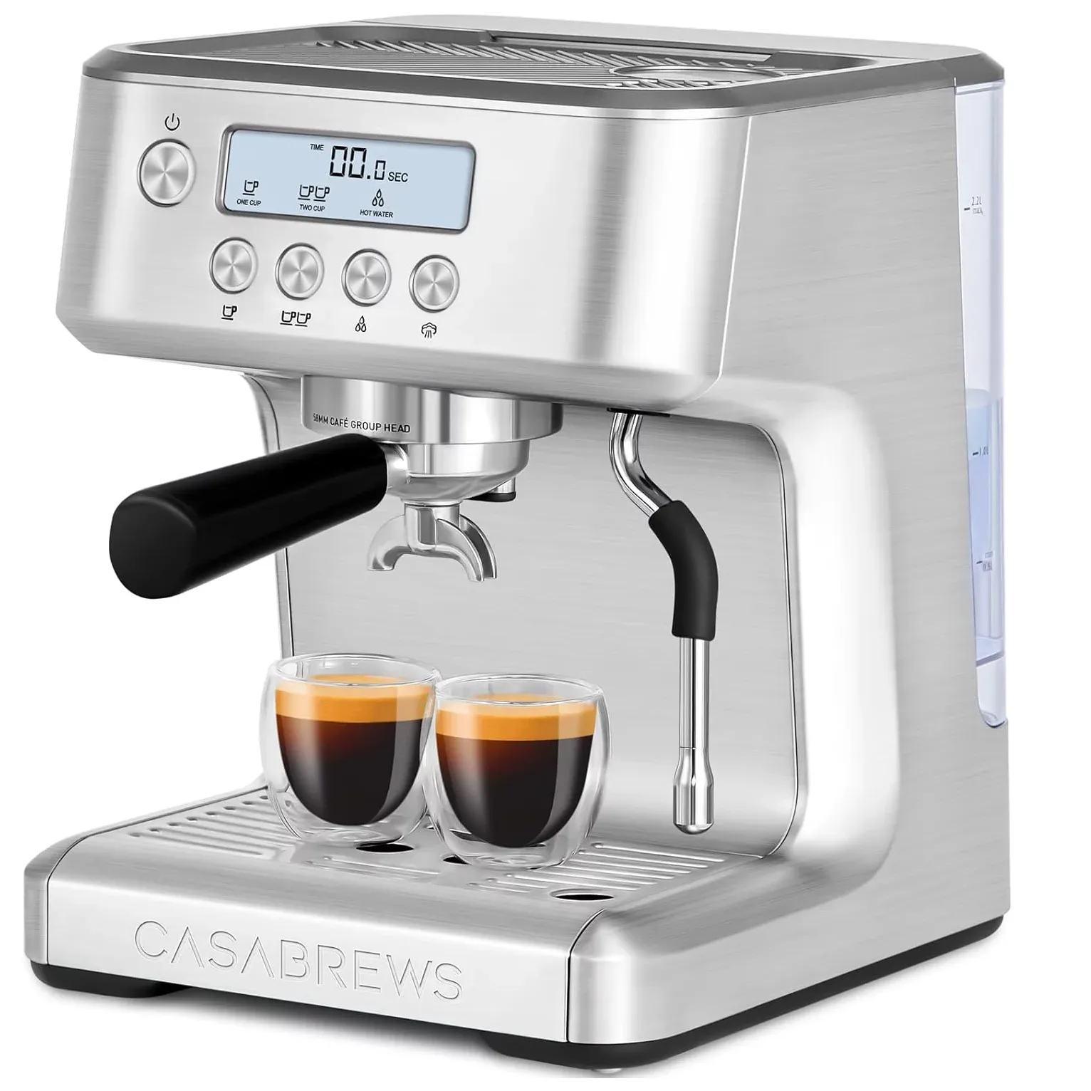 Casabrews Ultra Espresso Machine Coffee Maker W/ Milk Frother