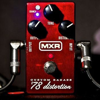 ギター MXR Custom Badass '78 Distortion Ernie Williamson Music - MXR Custom Badass 78 Distortion