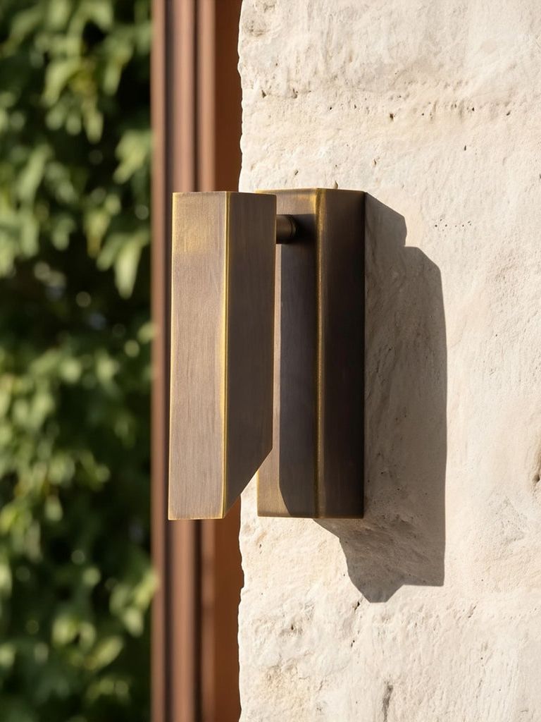 Andor Ip54 Adjustable Wall Light in Bronze