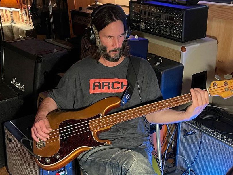 Keanu Reeves picks up the bass again as Dogstar return | Guitar World