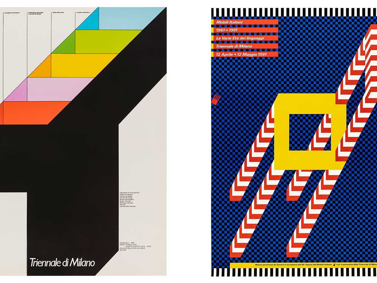 Triennale Posters: book marks 100 years of design history