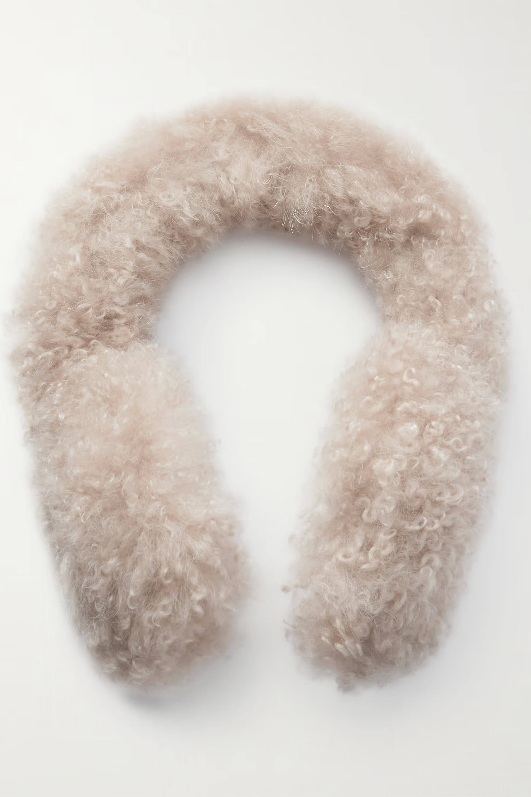 Yves Salomon, Wool-trimmed shearling earmuffs