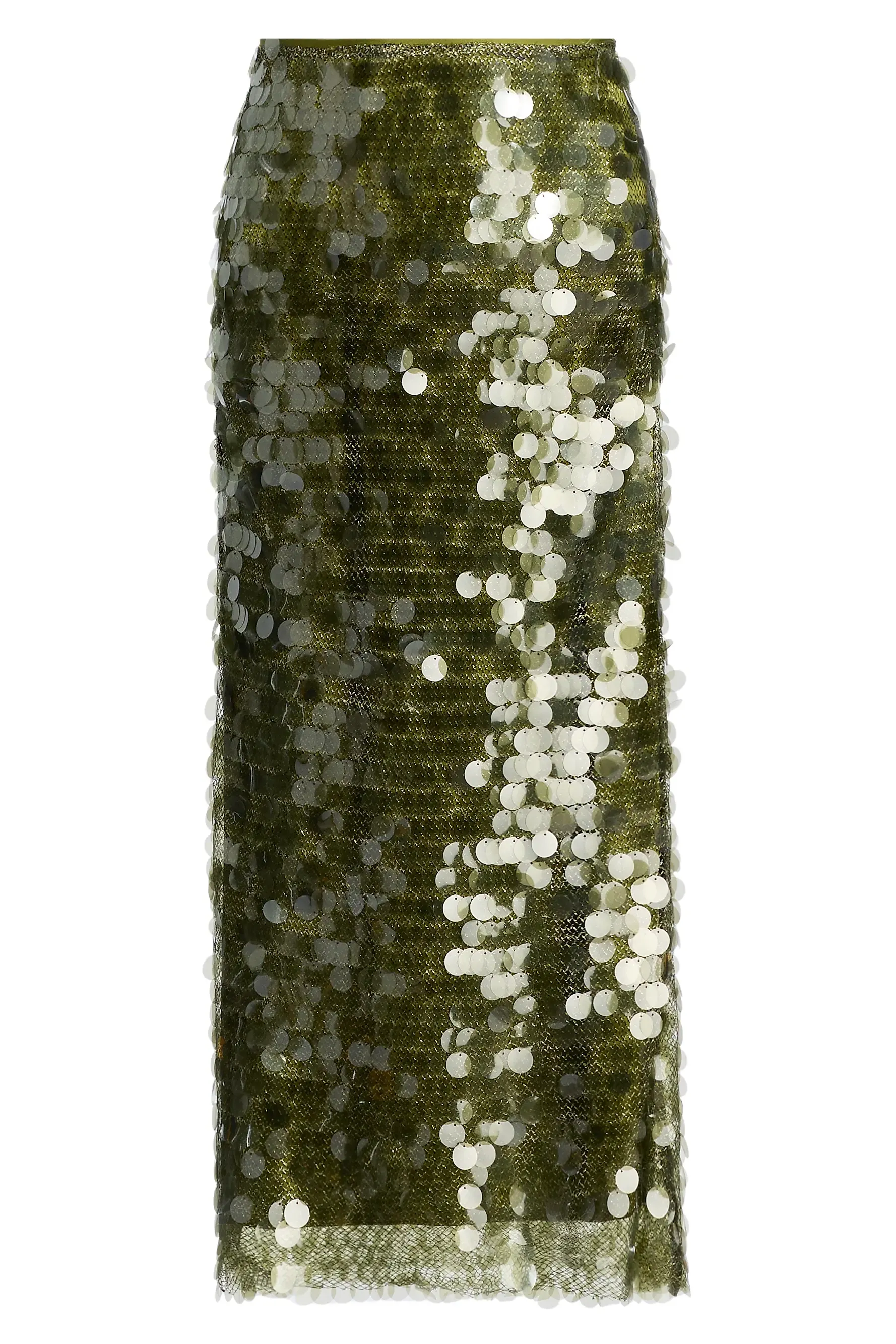 Calista Sequined Midi-Skirt