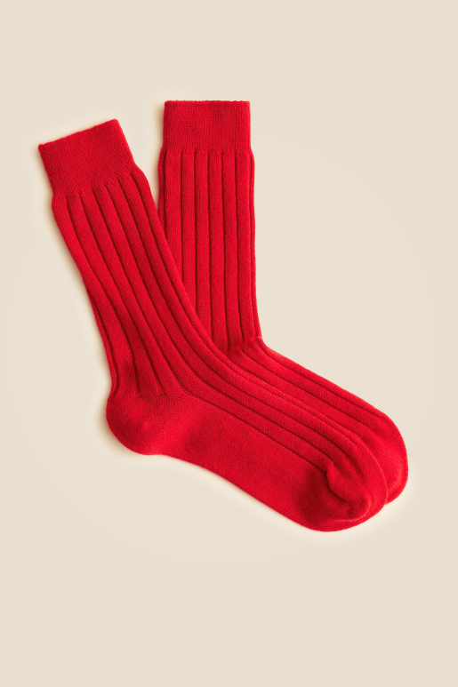 J.Crew, Cashmere-Blend Trouser Socks (Were $60)