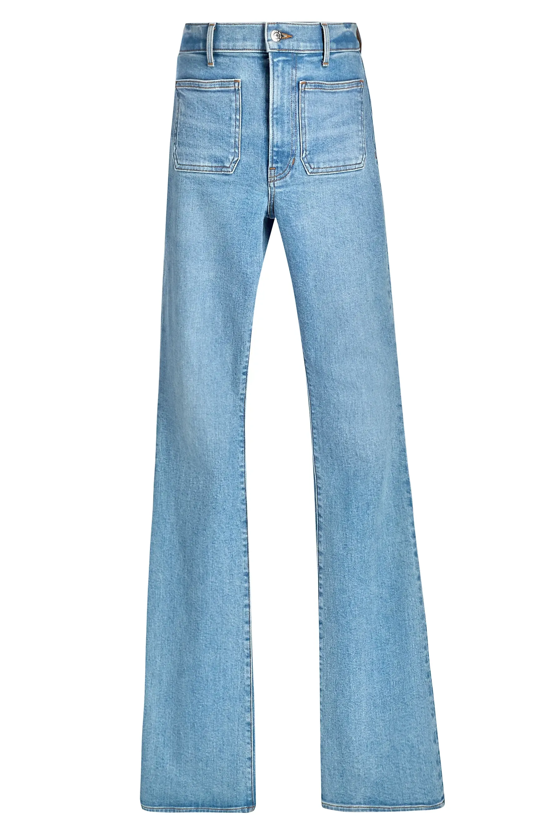 Beverly High-Rise Skinny Flare Jeans