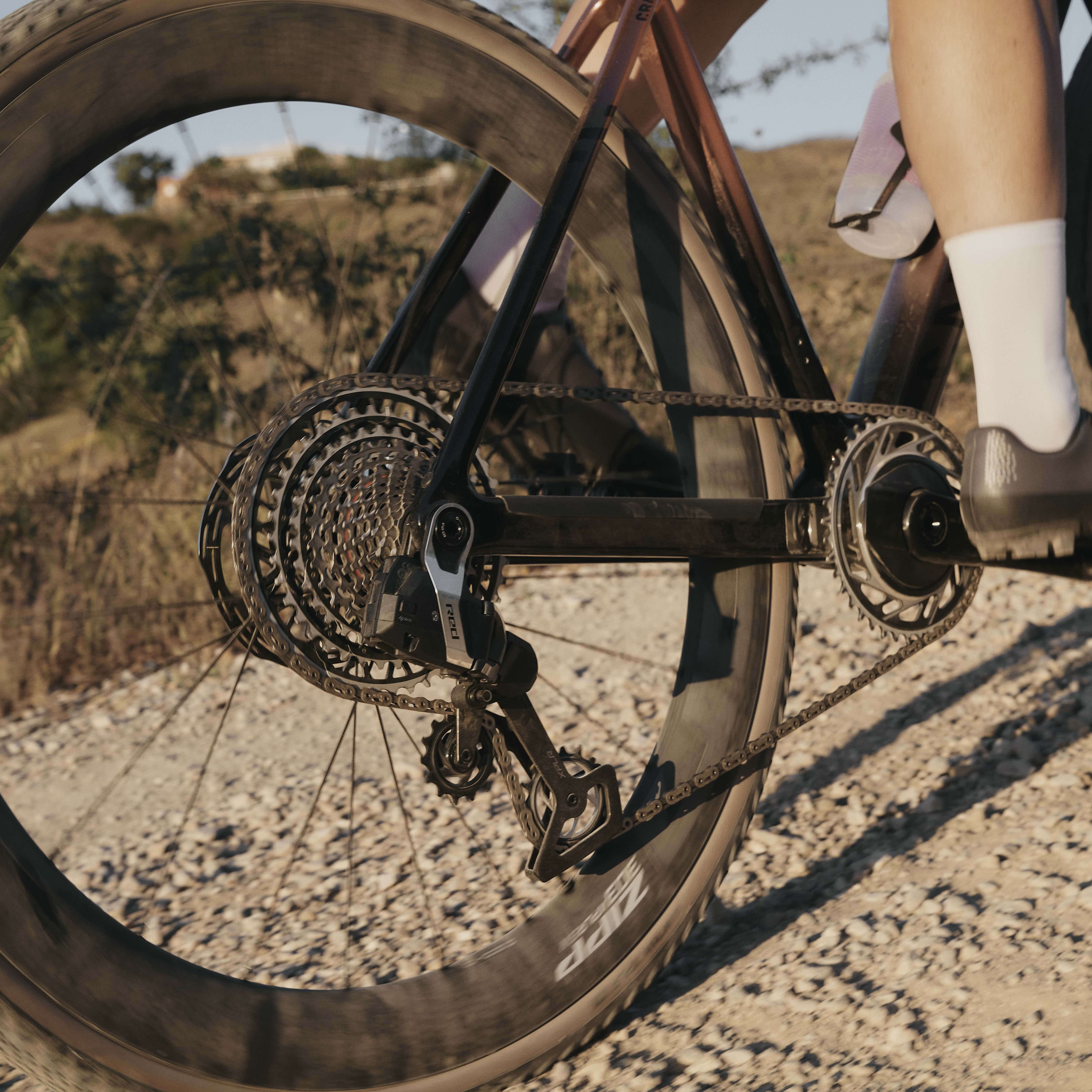 【グラベルバイク】SRAM AXS XPLR 10-44T 12Speedセット SRAM Apex AXS XPLR Gravel Groupset (Black) (1 x 12 Speed