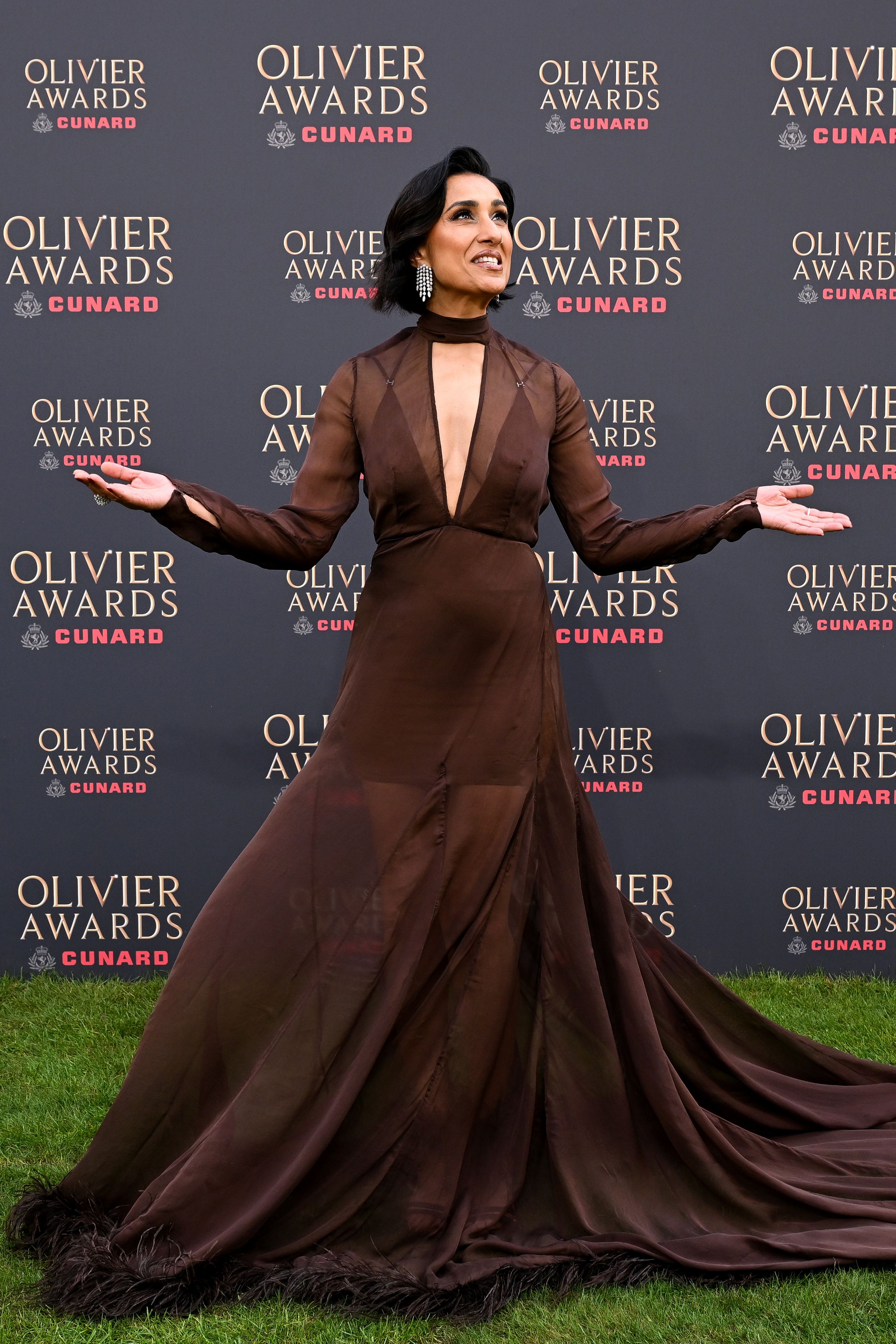Anita Rani attends The Olivier Awards 2026 on April 12, 2026 in London, England