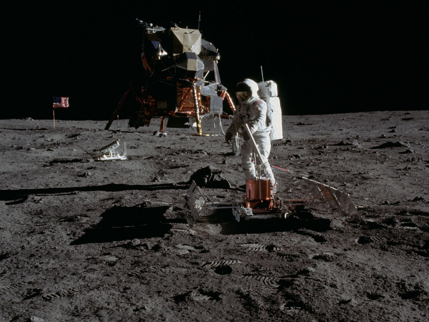 Apollo 11 Moon Landing 45 Years Ago On July 20 1969