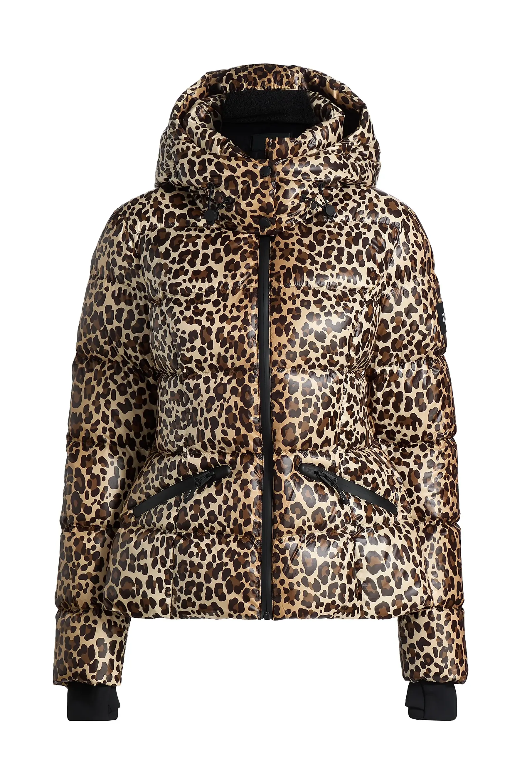 Cheryl Cheetah Down Puffer Jacket