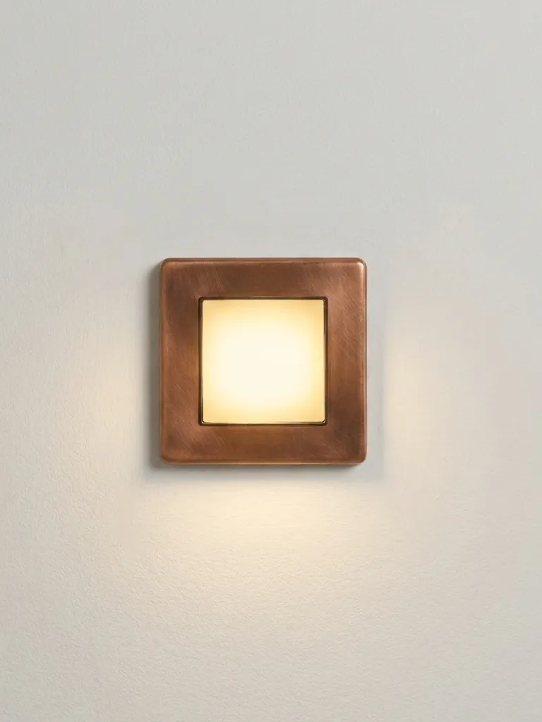 The Chiswick Collection Antique Copper LED Stair Light