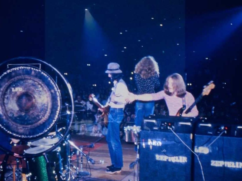Seven minutes of unseen Led Zeppelin film gathered dust for 50