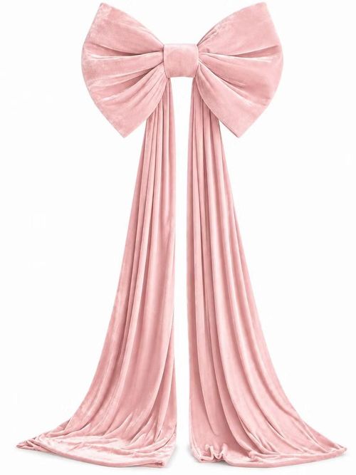 Oversized Velvet Christmas Bow Tree Topper 