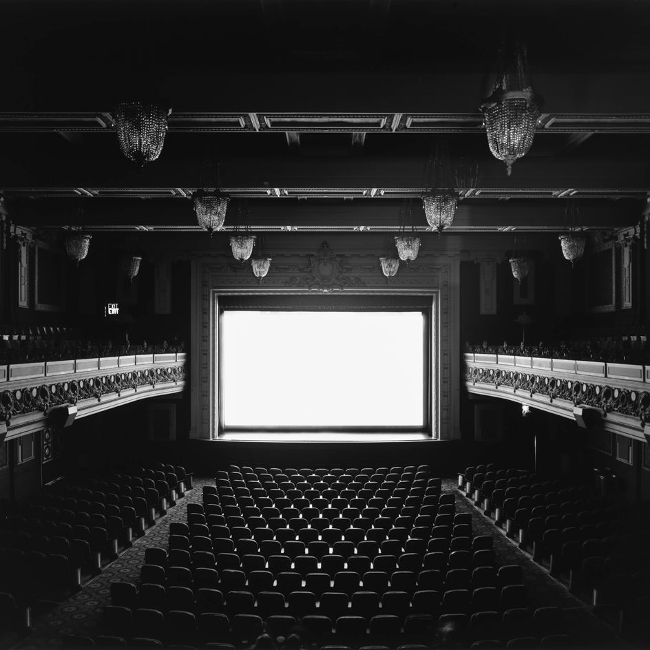 A new book captures Hiroshi Sugimoto's large-format Theaters