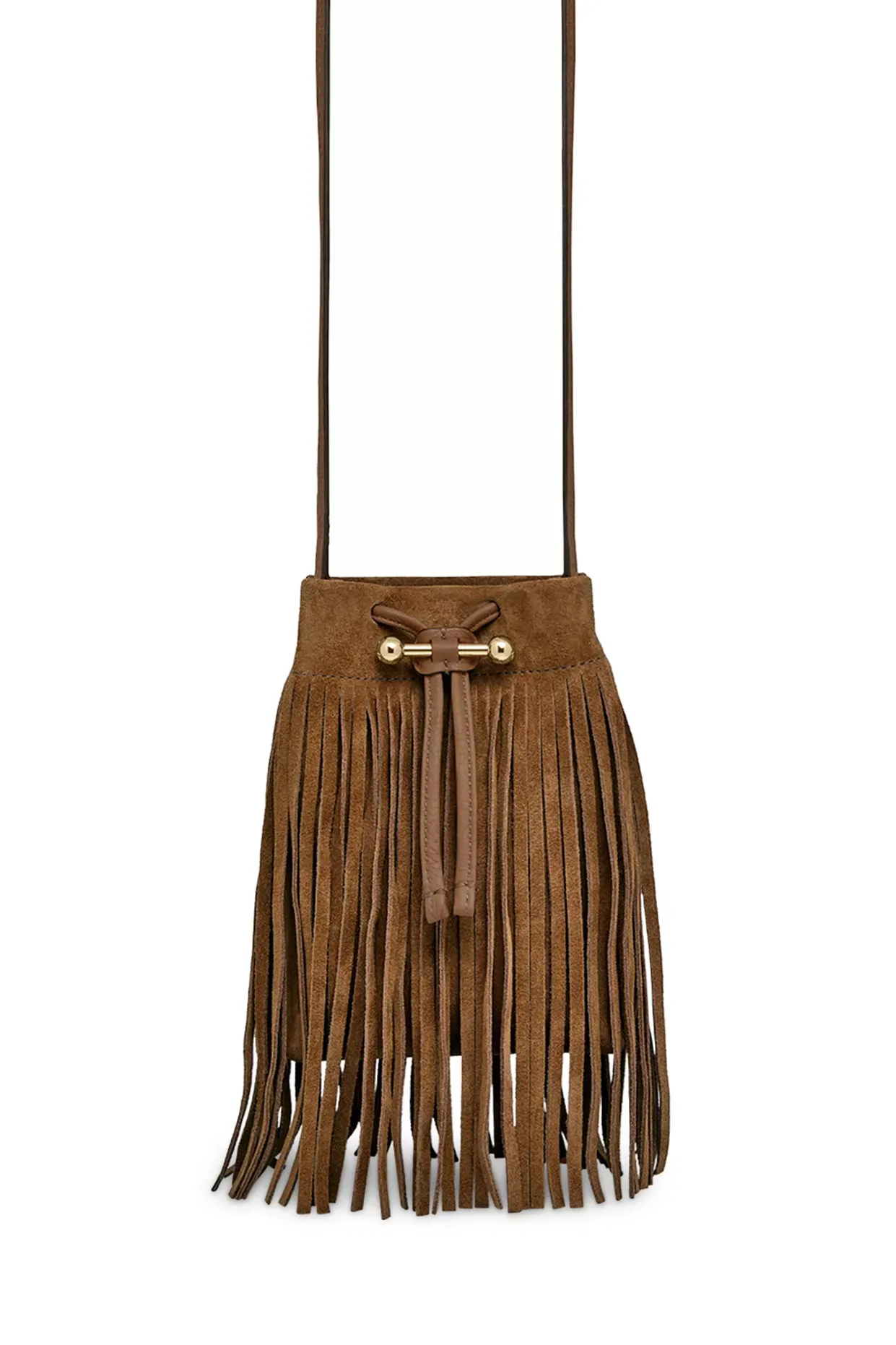 X Cinq &amp;agrave; Sept Osette Fringe Crossbody Pouch