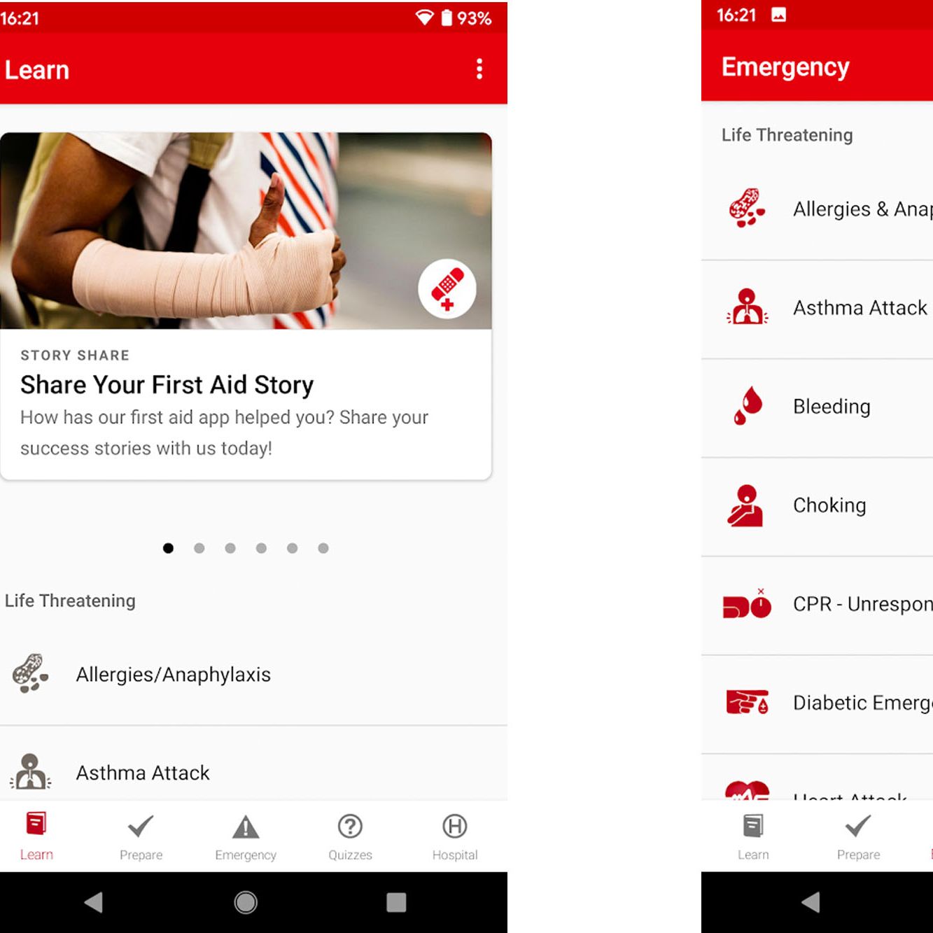 First Aid - American Red Cross