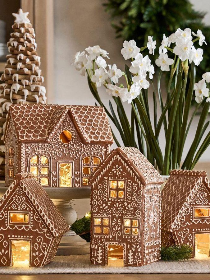 Gingerbread Village Houses