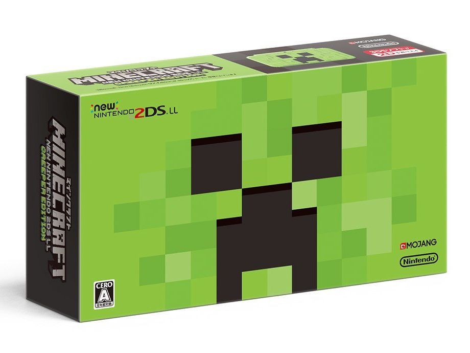 MINECRAFT NEWニンテンドー2DSLL Minecraft (Minecraft) New Nintendo 2DS LL Creeper Edition