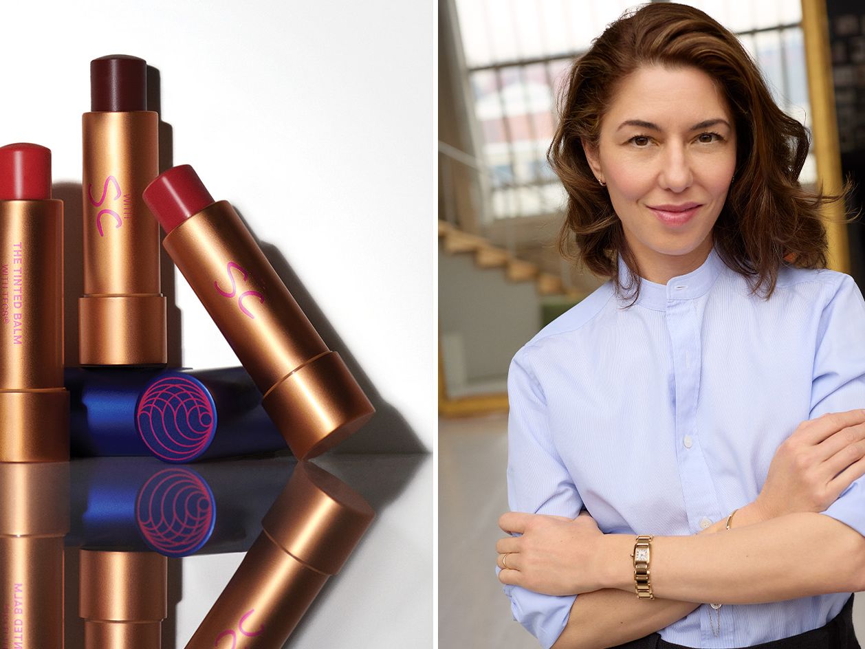 Why has Sofia Coppola made lip balms with Augustinus Bader