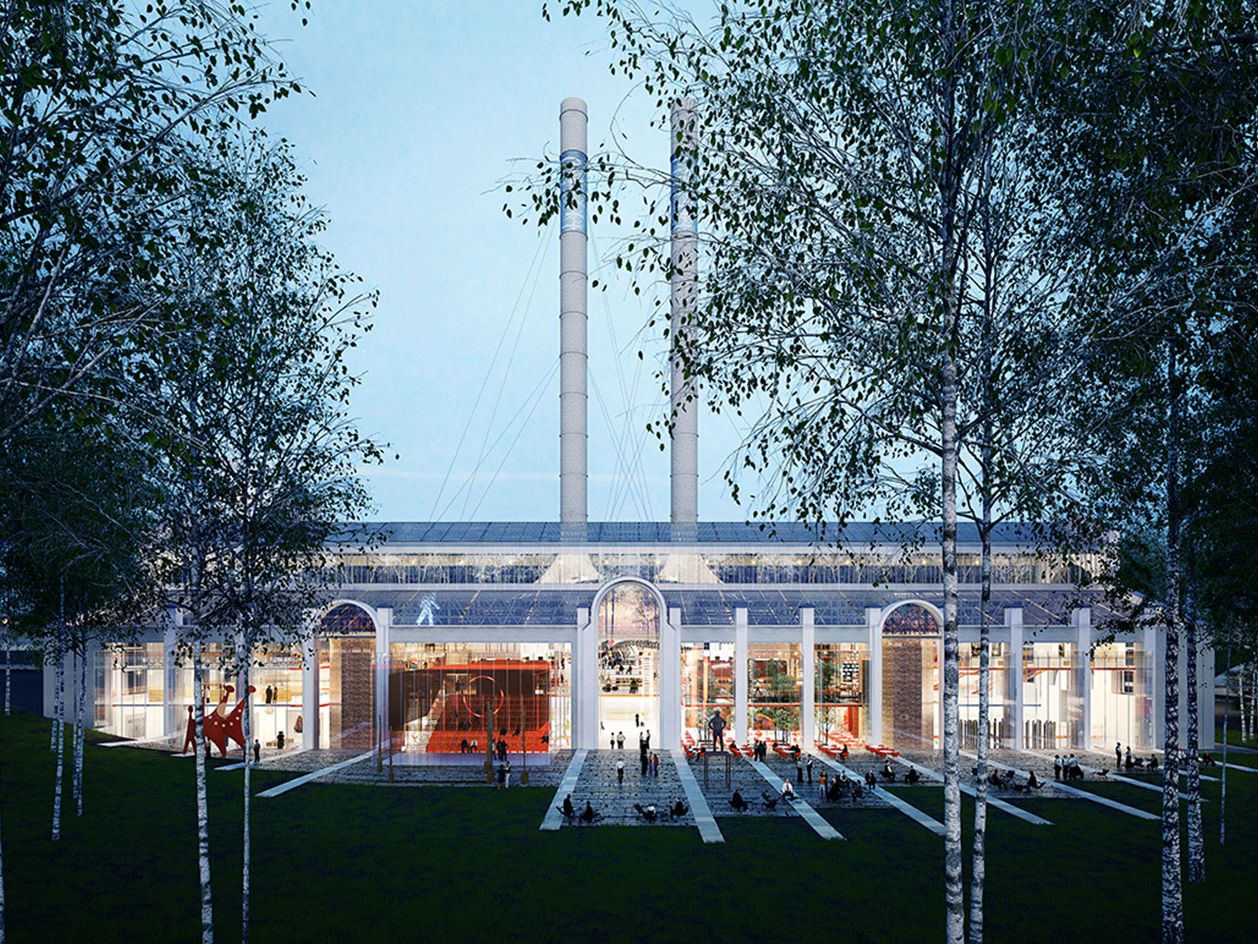 アート・デザイン・音楽 Renzo Piano teNeues Renzo Piano redesigns Moscow power plant for art foundation V-A-C