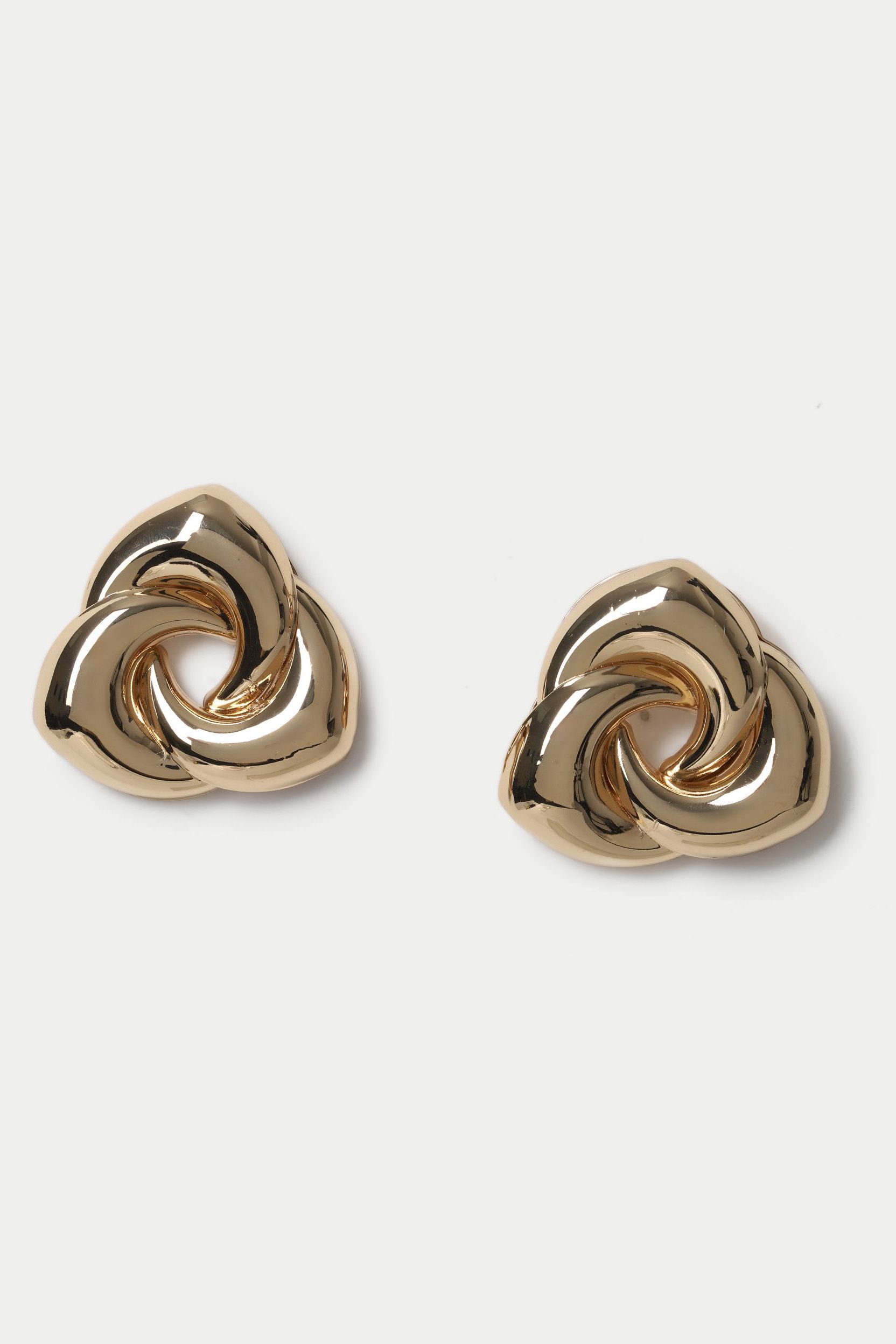 Twist Knot Stud Earrings