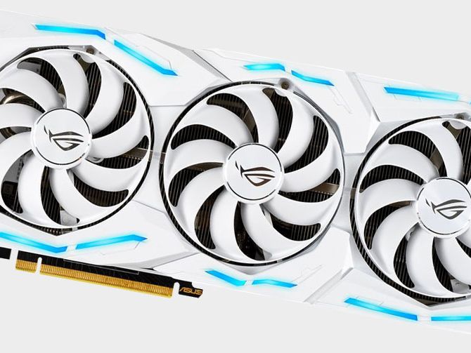 Asus went nuts overclocking this white-themed RTX 2080 Ti | PC Gamer