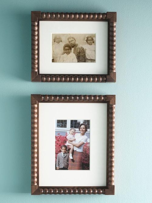 Sheila Bridges x Williams Sonoma Home Turned Walnut Picture Frame