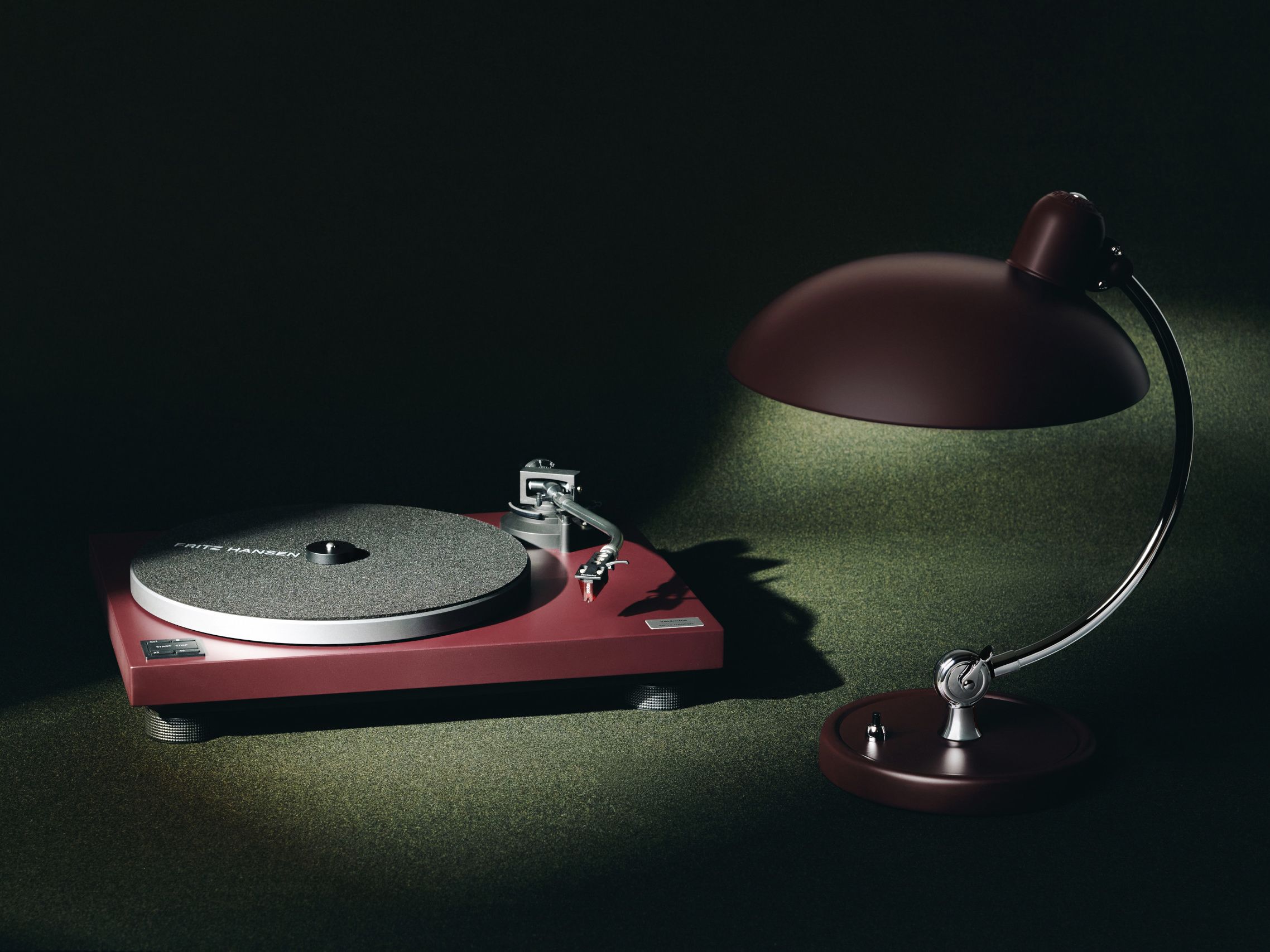 Technics x Fritz Hansen collaborate on a Bauhaus-era lamp and