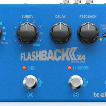 TC Electronic Expands Flashback 2 x4 Delay with MASH Technology