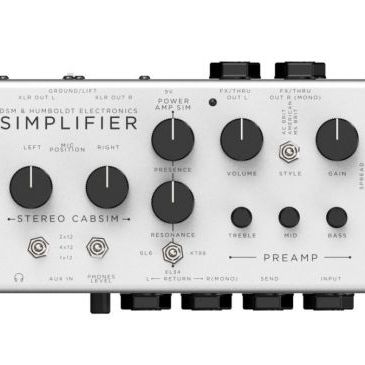 DSM Noisemaker and Humboldt Electronics introduce the Simplifier