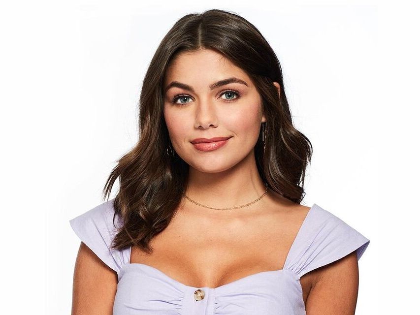 hannah ann orange dress Hannah Ann Sluss' TikTok About Peter Weber & Hannah Brown Hooking Up