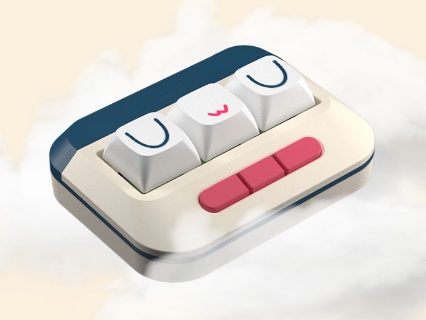 This keyboard designed for a single rhythm game is literally
