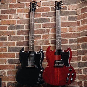 Gibson announces new Ebony and Vintage Cherry SG Special finishes