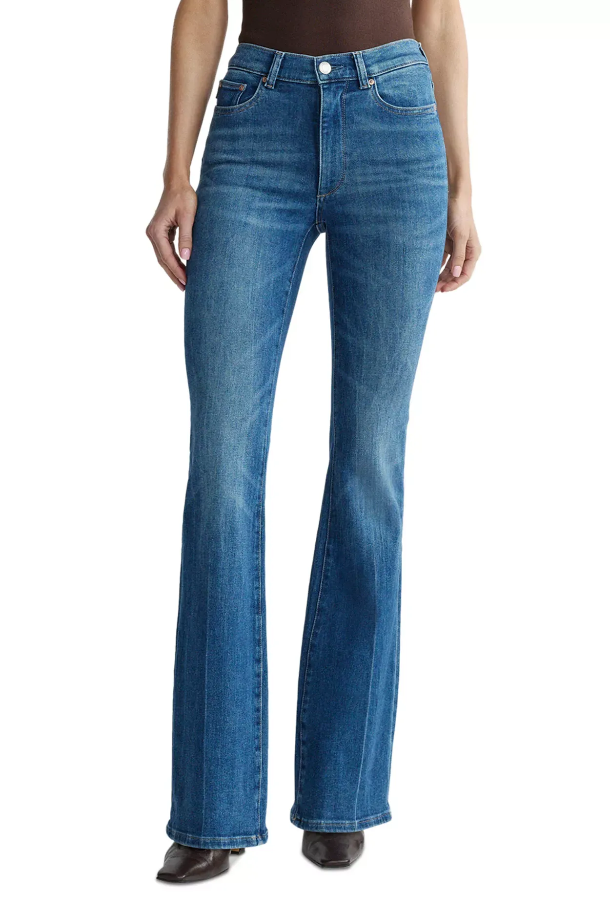 Bridget High Rise Instasculpt&amp;trade; Bootcut Jeans in Solace