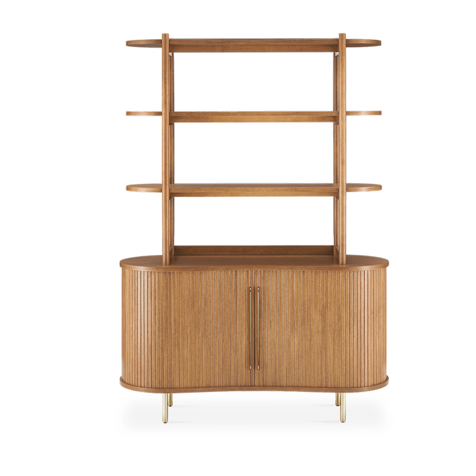 Harper Small Sideboard With Small Shelving Unit