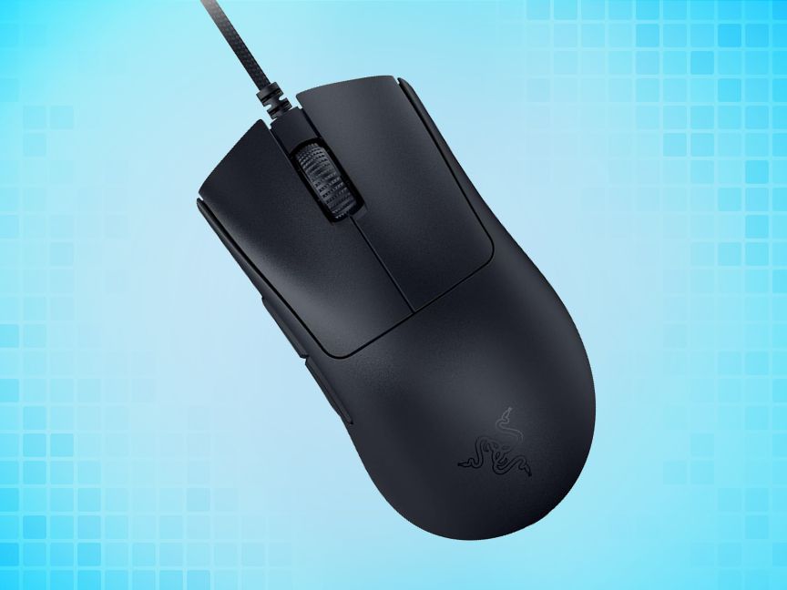The Razer DeathAdder V3 wired gaming mouse has dropped to just $44