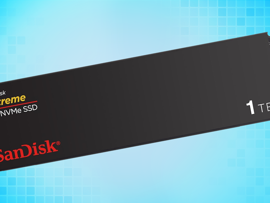 Sandisk 1TB Extreme M.2 NVMe PCIe Gen4 SSD is now only $59 at