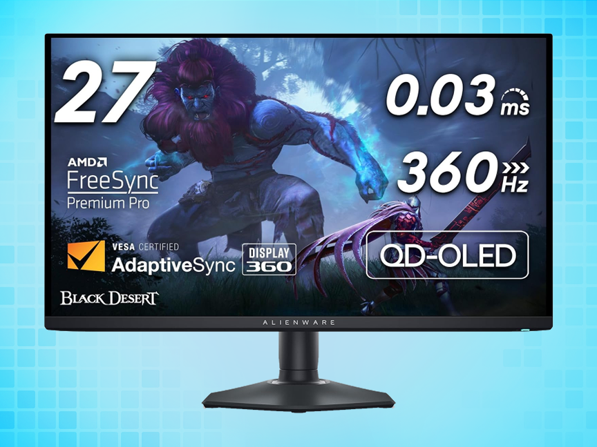 Award-winning 27-inch 360 Hz OLED gaming monitor at all-time