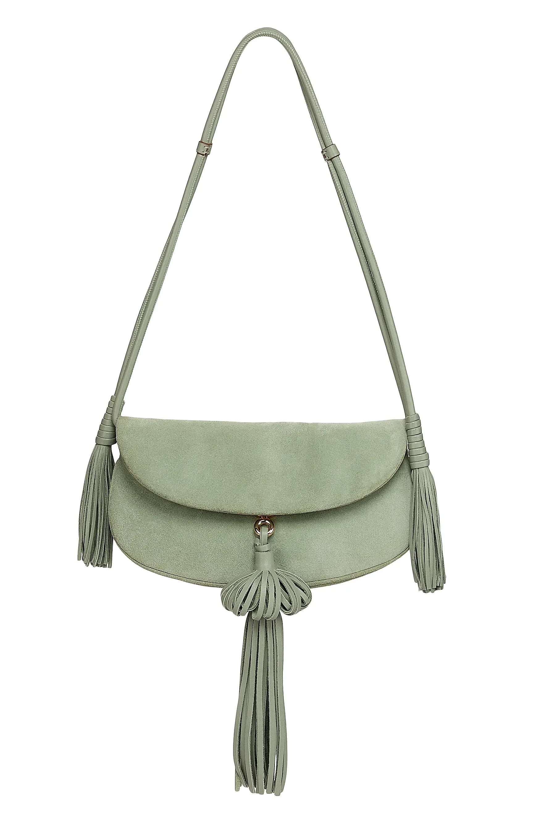 Paloma Tassel Suede Shoulder Bag