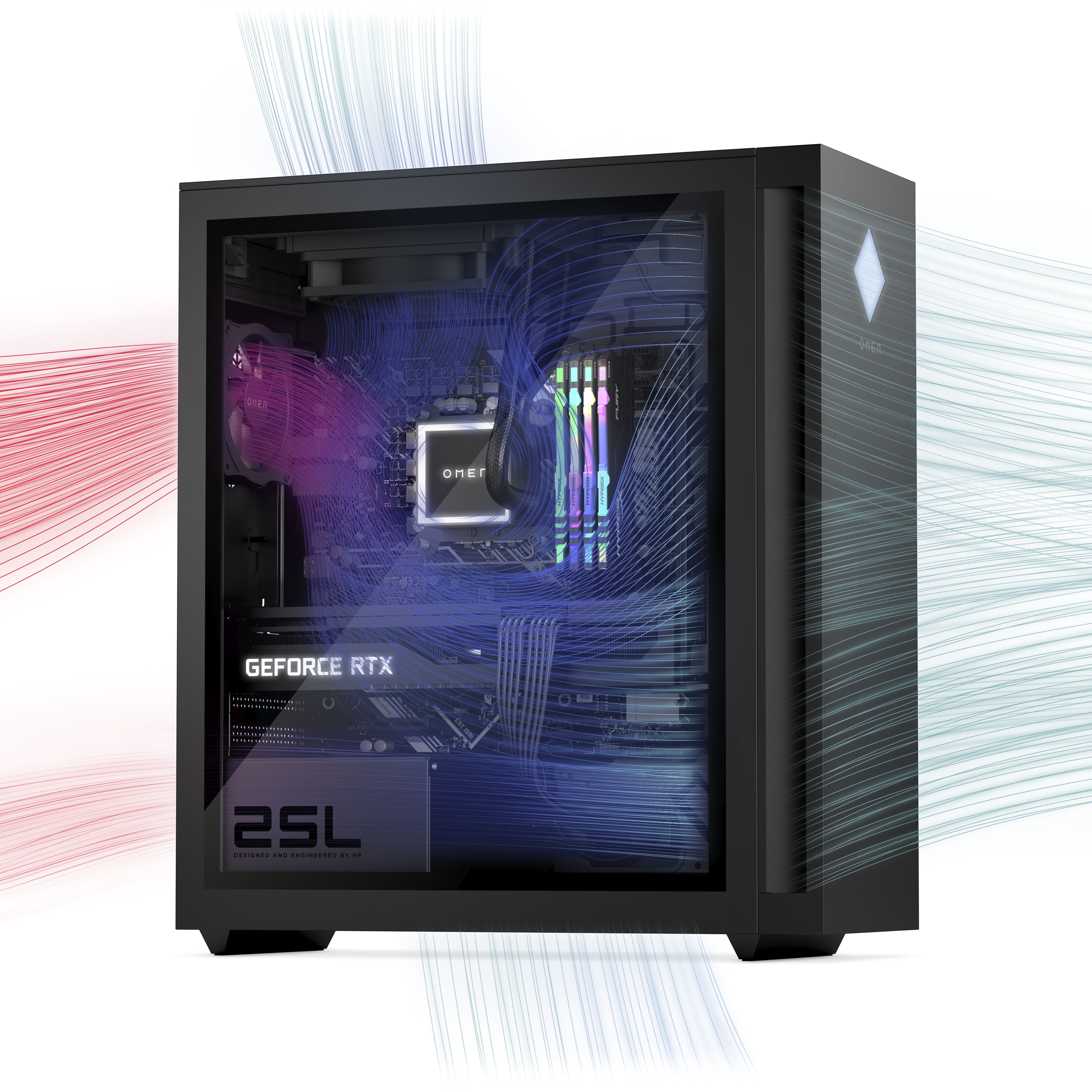 Ryzen5 5600X・RX6700XT】HP OMEN 25L