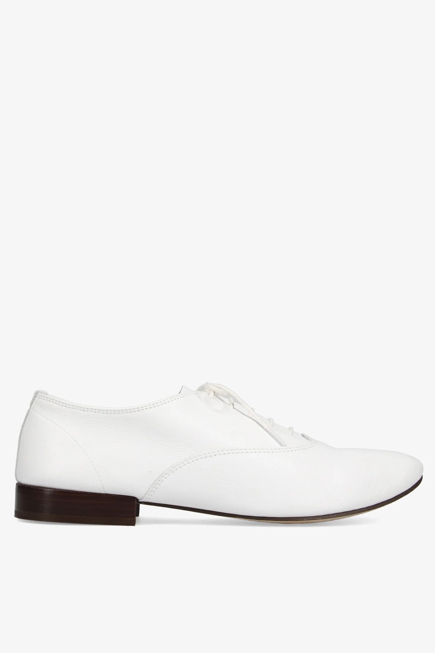 Repetto, White Zizi Oxfords
