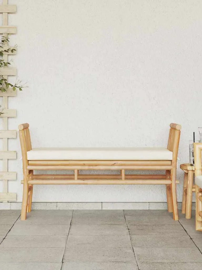 Wayfair, Garden Bench With Cushion