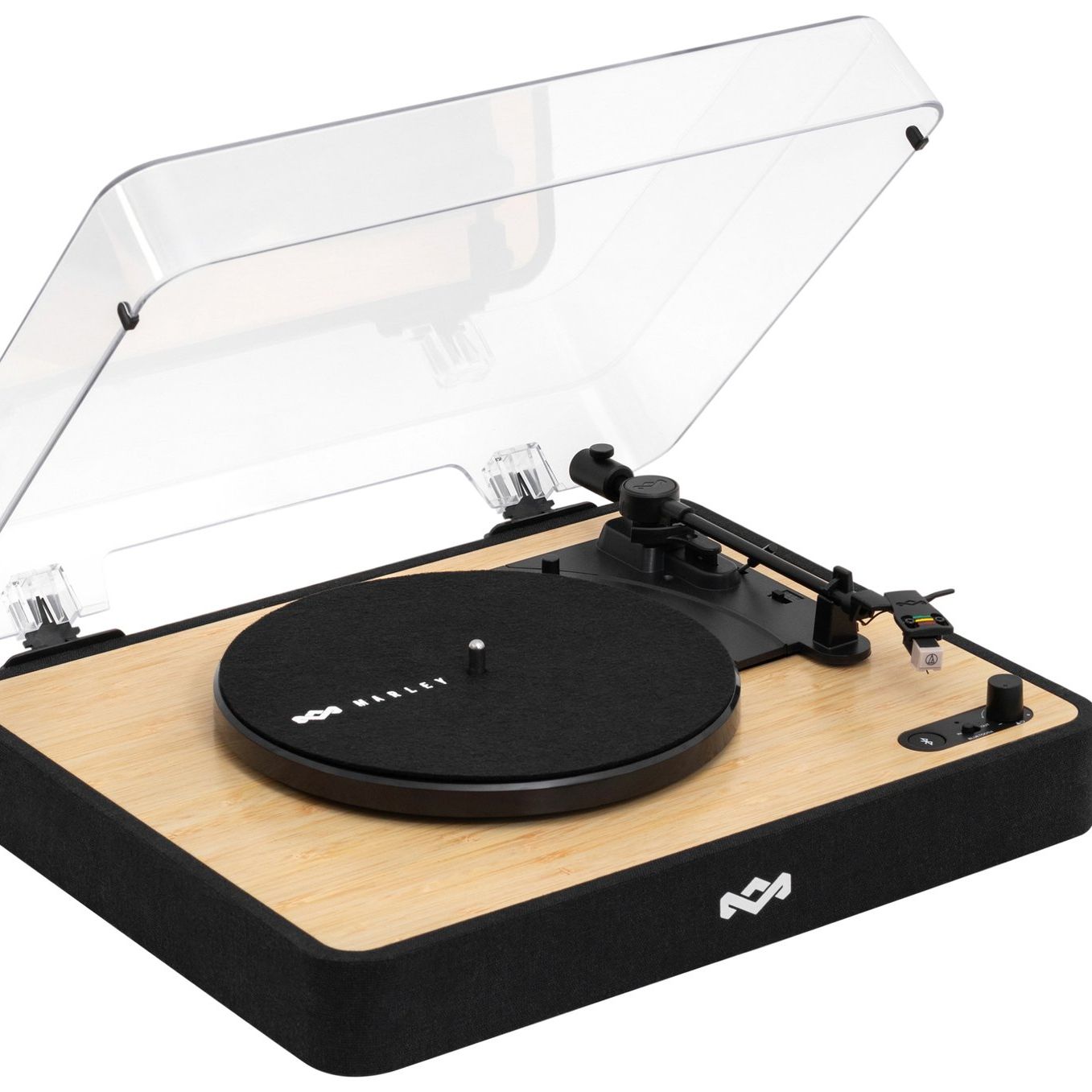 House of Marley Em-Jt004-Sb Belt-Drive Revolution Turntable