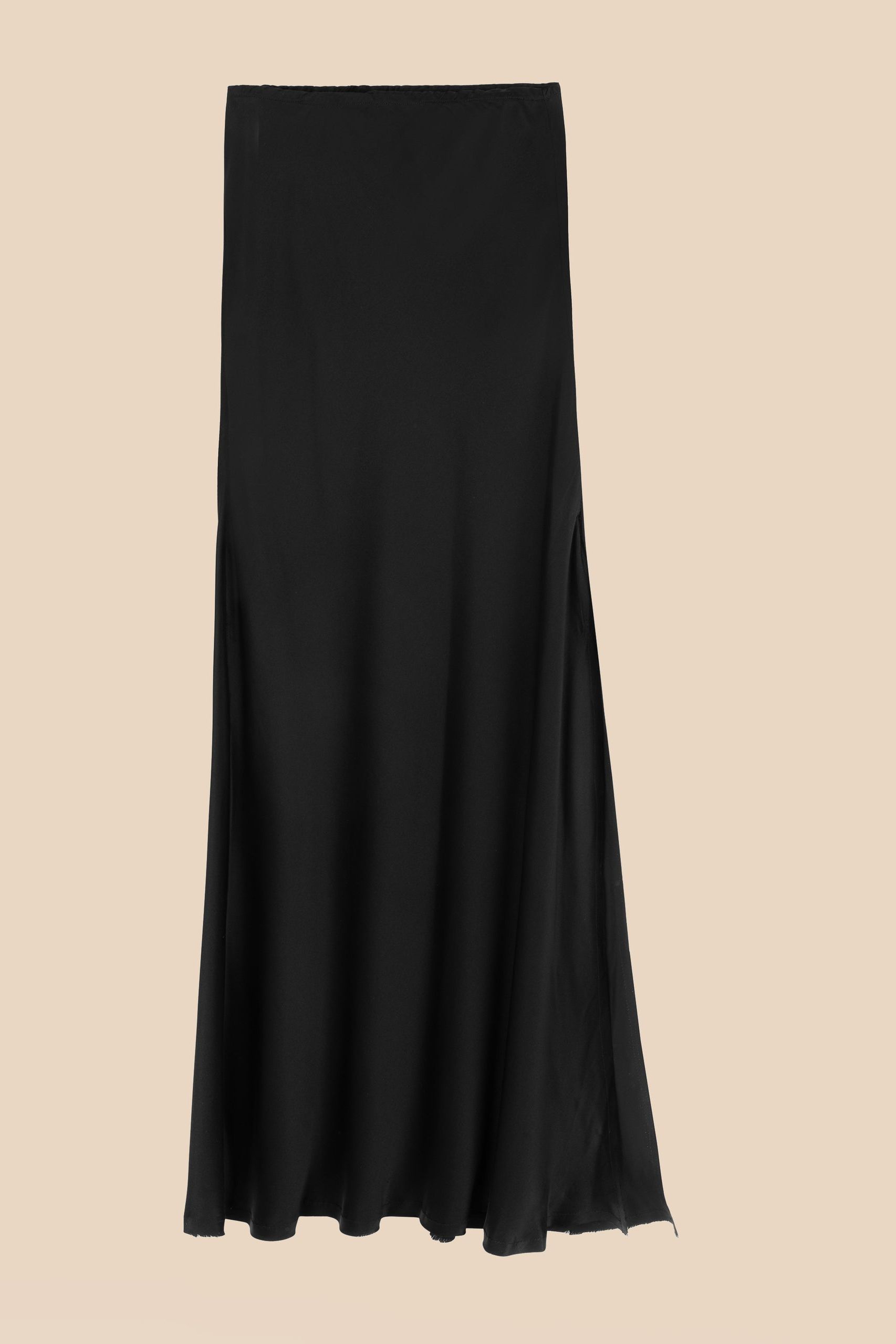 Alex Maxi Skirt in Silk