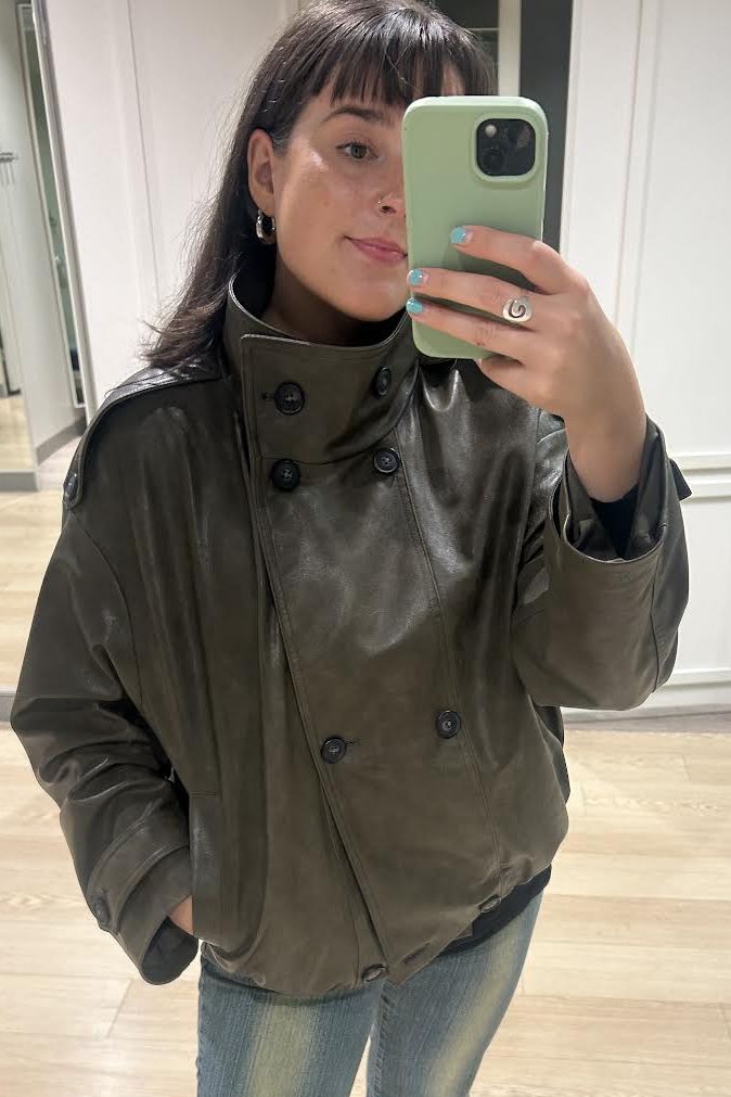 Image of leather jacket