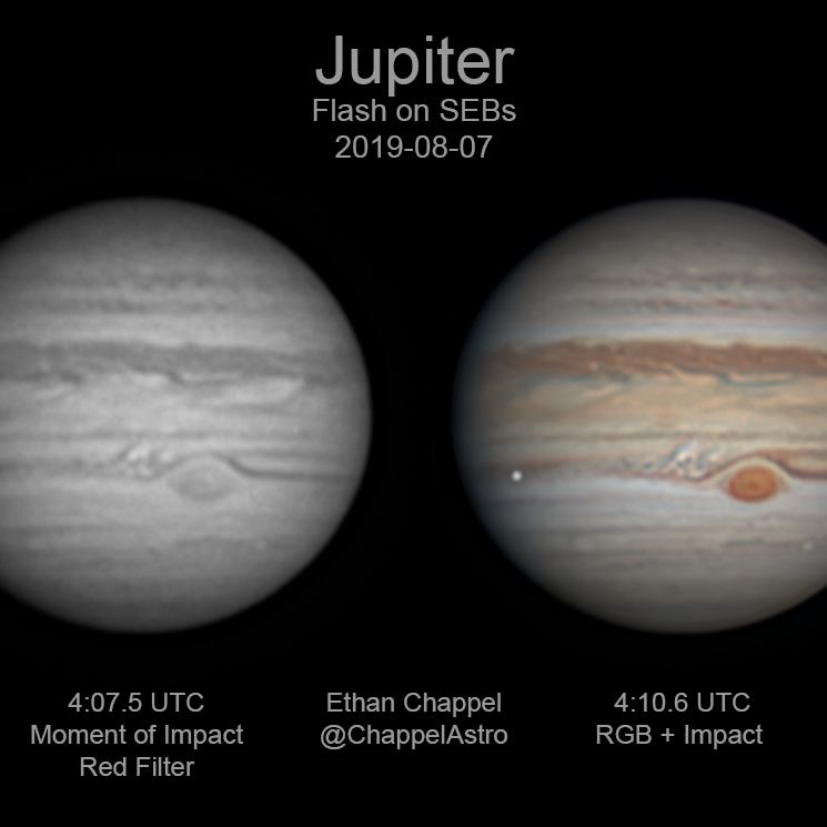 Something Just Smacked Jupiter and Here's the Photo to Prove It