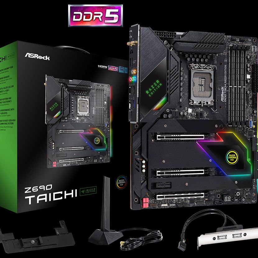 ASRock Z690 Taichi Razer Edition Embraces Alder Lake Non-K