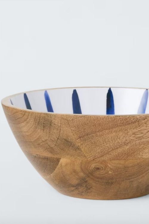 Coastal Mango Wood Serving Bowl