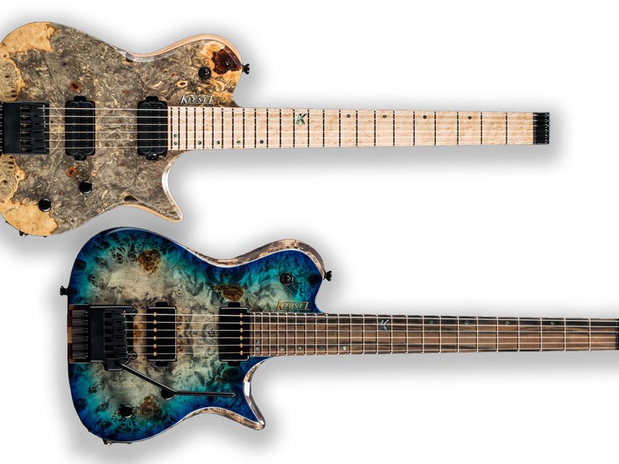 Kiesel Leia ヘッドレス かなり美品 Kiesel offers a new headless guitar hope with the highly